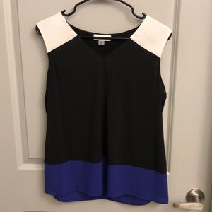 Calvin Klein Colorblock Blouse